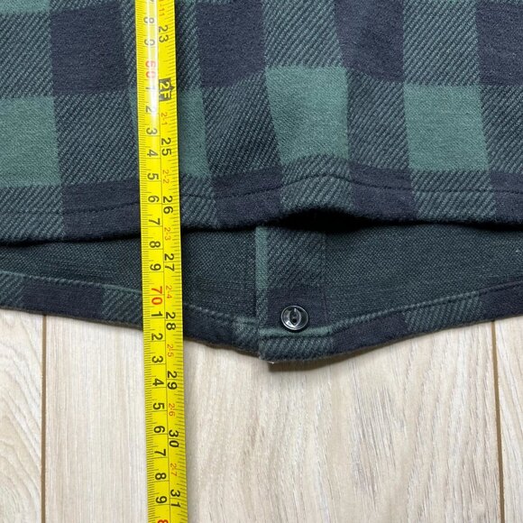 Polo Ralph Lauren Button Up Mens Green Plaid Spread Regular Shirt Pockets Medium - Picture 9 of 11